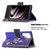For Samsung Galaxy S22 Ultra 5G Colored Drawing Pattern Zipper Horizontal Flip Phone Leather Case with Holder & Card Slots & Wallet(Purple Butterfly)