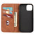 Skin Feel Splicing Leather Phone Case For iPhone 11 Pro Max(Brown)