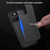 For iPhone 12 Pro Max Frosted Back Shockproof Phone Case(Black)