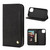 For iPhone 12 mini Skin Feel Splicing Leather Phone Case (Black)