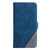 For iPhone 13 mini Skin Feel Splicing Horizontal Flip Leather Phone Case (Blue)