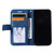 For iPhone 13 mini Skin Feel Splicing Horizontal Flip Leather Phone Case (Blue)