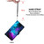 For Nokia C01 Plus Coloured Drawing Cross Texture Horizontal Flip PU Phone Leather Case with Holder & Card Slots & Wallet & Lanyard(Colorful Layer(Purple Green Starry Sky)