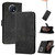 For Xiaomi Redmi Note 9T Cubic Skin Feel Flip Leather Phone Case(Black)