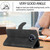For Xiaomi Redmi Note 9T Cubic Skin Feel Flip Leather Phone Case(Black)