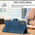 For Samsung Galaxy S22+ 5G Cubic Skin Feel Flip Leather Phone Case(Royal Blue)