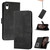 For iPhone XR Cubic Skin Feel Flip Leather Phone Case(Black)