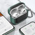 Wireless Earphones Shockproof TPU + PC Protective Case with Carabiner For AirPods Pro(Black+Green) Wireless Earphones Shockproof TPU + PC Protective Case with Carabiner For AirPods Pro(Black+Green)