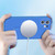 For iPhone 12 Pro Liquid Silicone Full Coverage Magsafe Phone Case(Blue)