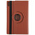 For Lenovo Tab P12 Pro 12.6 Litchi Texture Solid Color Leather Tablet Case(Brown)