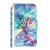 For Samsung Galaxy S22 Ultra 5G 3D Pattern Horizontal Flip PU Leather Phone Case(Blue Starry Sky)