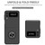 For Samsung Galaxy Z Flip3 5G Armor Ring Holder Phone Case(Black)