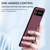 For Samsung Galaxy Z Flip3 5G Armor Ring Holder Phone Case(Wine Red)