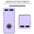 For Samsung Galaxy Z Flip 5G Armor Ring Holder Phone Case(Purple)