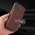 For iPhone 12 mini Calf Texture Magnetic Case (Coffee)