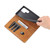 For Samsung Galaxy S22 Ultra 5G AZNS Magnetic Calf Texture Horizontal Flip Leather Phone Case(Light Brown)