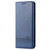 For Samsung Galaxy S22+ AZNS Magnetic Calf Texture Horizontal Flip Leather Phone Case(Dark Blue)