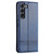 For Samsung Galaxy S22+ AZNS Magnetic Calf Texture Horizontal Flip Leather Phone Case(Dark Blue)