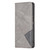 For Samsung Galaxy A13 4G Prismatic Invisible Magnetic Leather Phone Case(Grey)