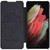 For Samsung Galaxy S22 Ultra 5G NILLKIN QIN Series Pro Sliding Camera Cover Design Leather Phone Case(Black)