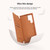 For Samsung Galaxy S22 Ultra 5G NILLKIN QIN Series Pro Sliding Camera Cover Design Leather Phone Case(Black)