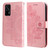 For OPPO Realme GT Master / Realme Q3 Pro 7-petal Flowers Embossing Pattern Horizontal Flip PU Leather Case with Holder & Card Slots & Wallet & Photo Frame(Rose Gold)