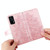 For OPPO Realme GT Master / Realme Q3 Pro 7-petal Flowers Embossing Pattern Horizontal Flip PU Leather Case with Holder & Card Slots & Wallet & Photo Frame(Rose Gold)