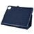 For iPad Pro 11 2022 / 2021 / 2020 / 2018 Litchi Texture Solid Color Leather Tablet Case(Dark Blue)