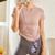 For Samsung Galaxy S22 Ultra 5G Flowers Series TPU Phone Case with Lanyard(Purple Begonia)