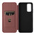 For Xiaomi Redmi Note 11 / Note 11S Global Carbon Fiber Texture Horizontal Flip PU Phone Case(Brown)