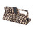 For Samsung Galaxy S22+ 5G Leopard Pattern Flip Leather Phone Case(Yellow)