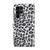 For Samsung Galaxy S22 Ultra 5G Leopard Pattern Flip Leather Phone Case(White)
