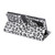 For Samsung Galaxy S22 Ultra 5G Leopard Pattern Flip Leather Phone Case(White)