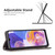 For Samsung Galaxy A23 5G Prismatic Invisible Magnetic Leather Phone Case(Grey)