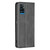 For ZTE Blade A71 Prismatic Invisible Magnetic Leather Phone Case(Black) For ZTE Blade A71 Prismatic Invisible Magnetic Leather Phone Case(Black)