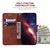 For Samsung Galaxy A53 5G Geometric Embossed Leather Phone Case(Brown)