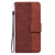 For Xiaomi Redmi K40 / K40 Pro / Mi 11i  Geometric Embossed Leather Phone Case(Brown)