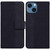 For iPhone 13 mini Geometric Embossed Leather Phone Case (Black)