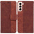 For Samsung Galaxy S22+ 5G Geometric Embossed Leather Phone Case(Brown) For Samsung Galaxy S22+ 5G Geometric Embossed Leather Phone Case(Brown)