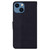 For iPhone 13 Geometric Embossed Leather Phone Case(Black)