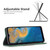 For ZTE Blade A51 Magnetic Splicing Leather Phone Case(Green)
