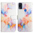 For ZTE Blade A51 PT003 Marble Pattern Flip Leather Phone Case(LS004)