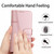 For Samsung Galaxy S22+ 5G Stitching Calf Texture Buckle Leather Phone Case(Pink)