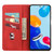 For Xiaomi Redmi Note 11 4G / Note 11S Skin Feel Magnetic Splicing Leather Phone Case(Red)