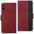 For Xiaomi Redmi 9A Stitching Side-Magnetic RFID Leather Phone Case(Red)