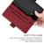For Xiaomi Redmi 9A Stitching Side-Magnetic RFID Leather Phone Case(Red)