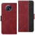 For Xiaomi Redmi Note 9T 5G Stitching Side-Magnetic RFID Leather Phone Case(Red)