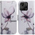 For Xiaomi Redmi 10A Coloured Drawing Leather Phone Case(Magnolia Flower)