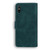 For Xiaomi Redmi 9A Skin Feel Pure Color Flip Leather Phone Case(Green)