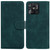 For Xiaomi Redmi 10C Skin Feel Pure Color Flip Leather Phone Case(Green)